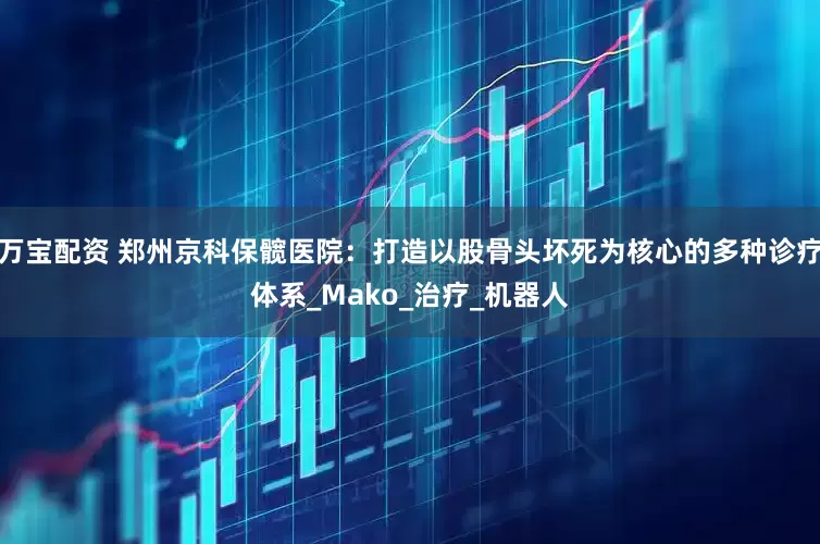 万宝配资 郑州京科保髋医院：打造以股骨头坏死为核心的多种诊疗体系_Mako_治疗_机器人