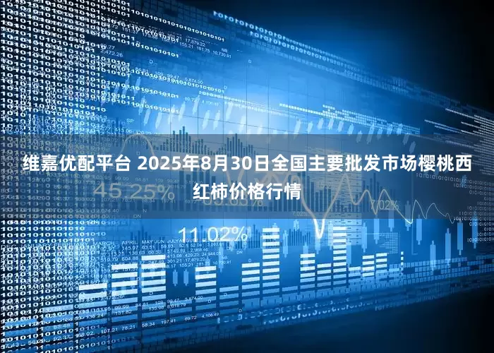 维嘉优配平台 2025年8月30日全国主要批发市场樱桃西红柿价格行情
